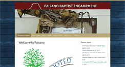 Desktop Screenshot of paisanoencampment.org